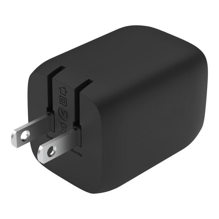 Belkin Dual 65W USB-C PD  GaN Fast Charger/WCH013VFBK