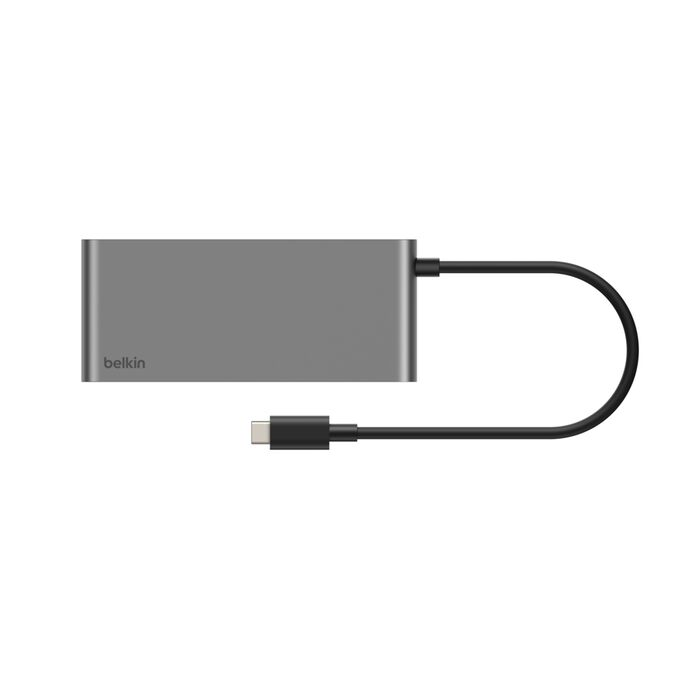 Belkin 7 in 1 USB-C Multiport Hub, 100W, Space Gray /AVC023HQSGY