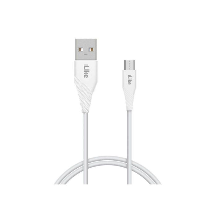 iLike Charging Cable MicroUSB/ICM01 White