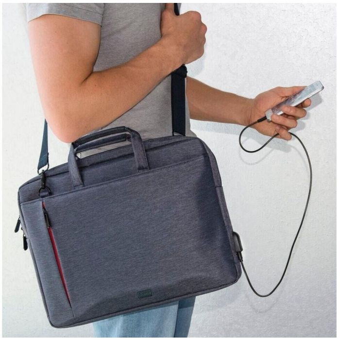 Hama Manchester Laptop Bag,17.3, blue(216582)