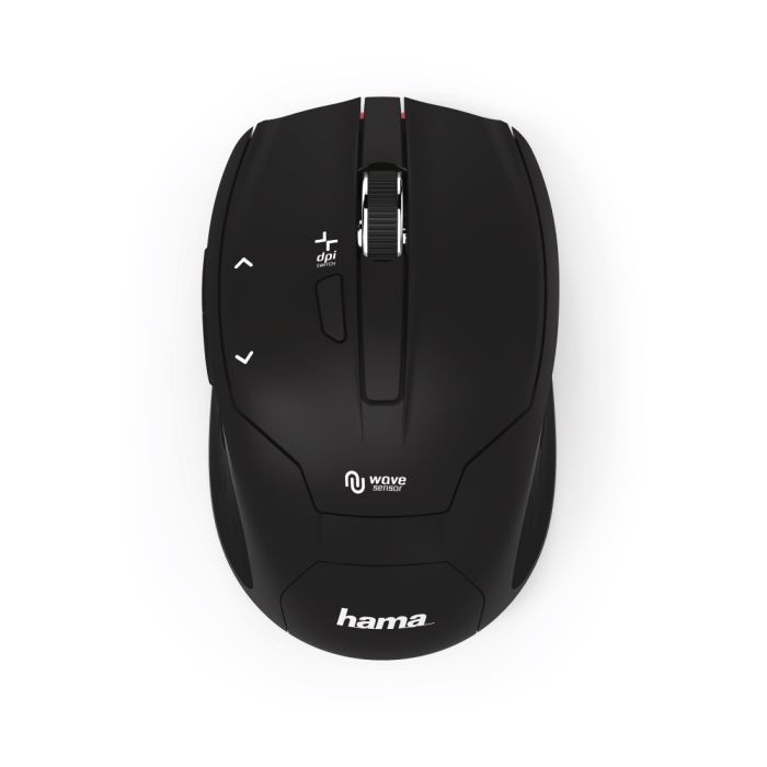 Hama Milano Wireless Mouse, Black (182639)
