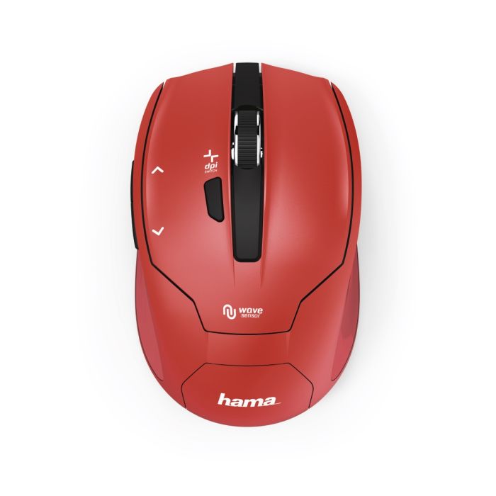 Hama Milano Wireless Mouse, Red (182640)
