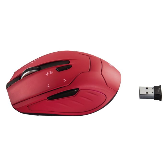 Hama Milano Wireless Mouse, Red (182640)