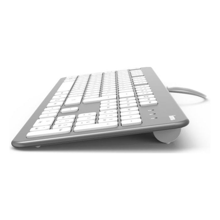 Hama KC-700Keyb.,silver/white, RUS(R1182651)