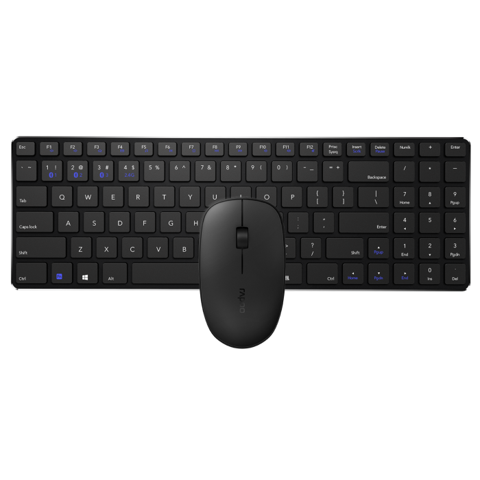 Hama Rapoo 9300M Wireless Set, Black(220342)