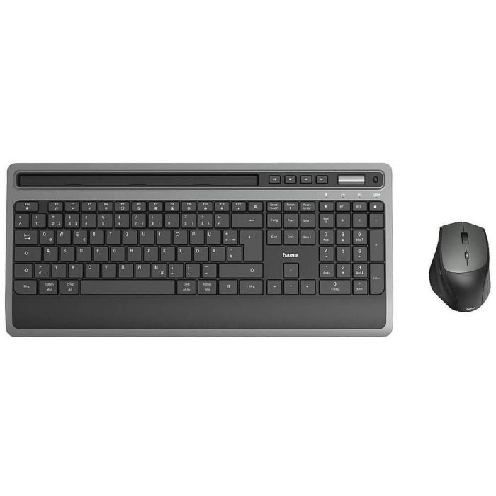 Hama "KMW-600 Plus" Keyboard/Mouse Combo, black/anthracite, QWERTZ RU (R1182686)