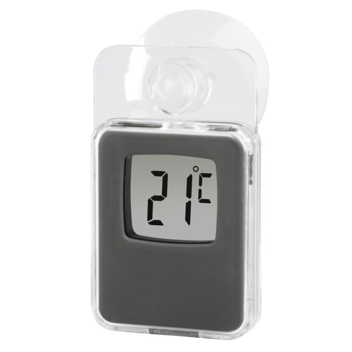 Hama Window Thermometer Grey (186397)