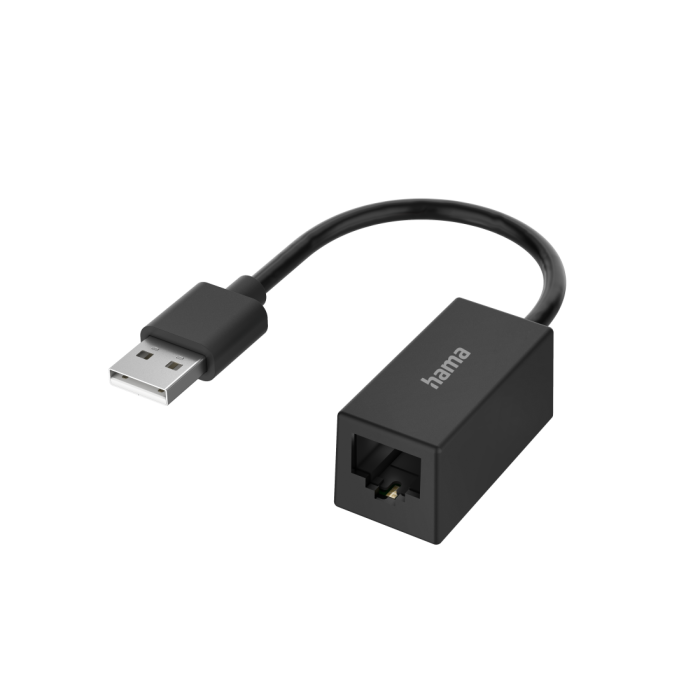 Hama Network adapter, USB plug - LAN(200324)