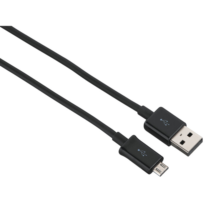 Hama micro USB cable, USB 2.0, 0.90m(200904)