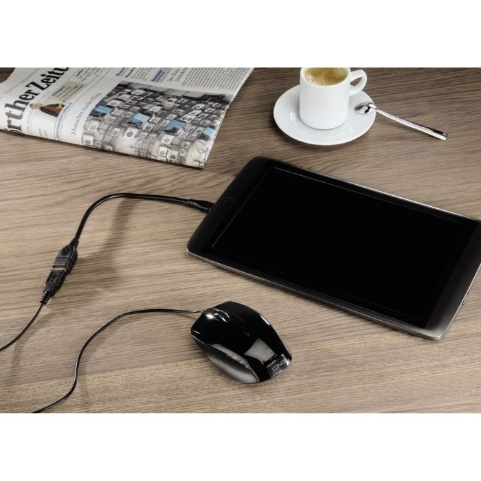 Hama USB 2.0 Adapter Cable,microB-A,black (078426)