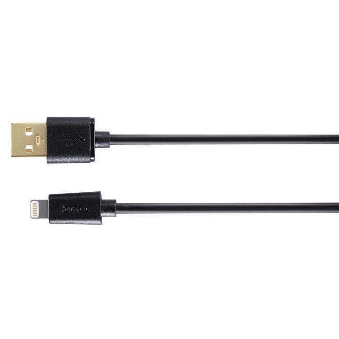 Hama Travel Charger Set Lightning2.4A Blk (119475)