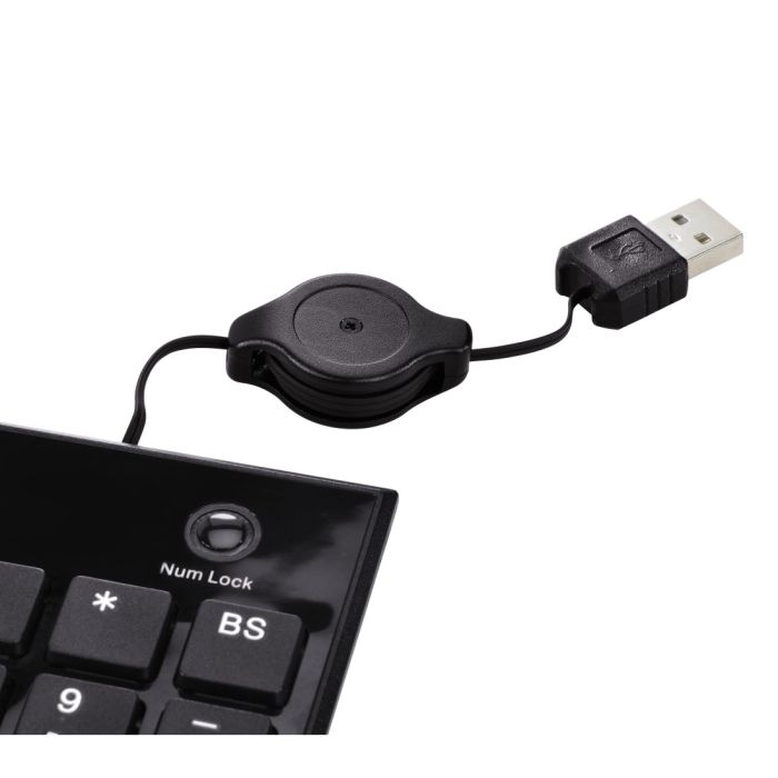Hama SK140 Slimline Keypad Black (50448)