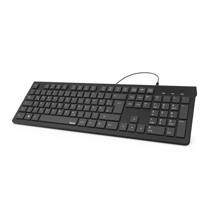 Hama KC-200 Basic Keyboard, Black (R1182681)