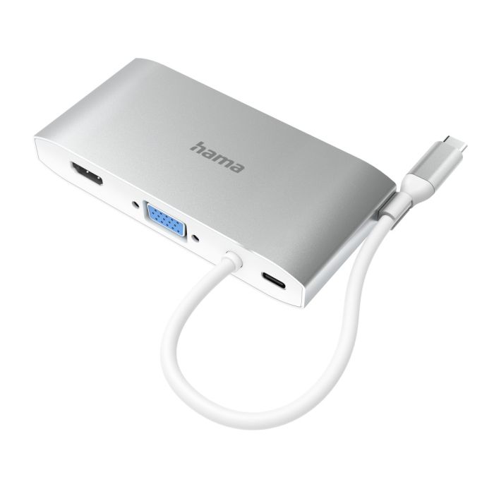 Hama USB-C Hub,3x USB-A,2x USB-C,HDMI,LAN (200111)