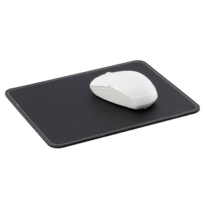 Hama Leather-look Mouse Pad, black (54745)