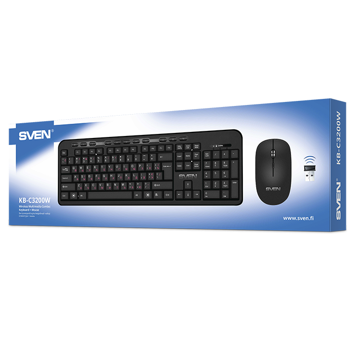 Sven KB-C3200W Wireless combo(SV-019044)