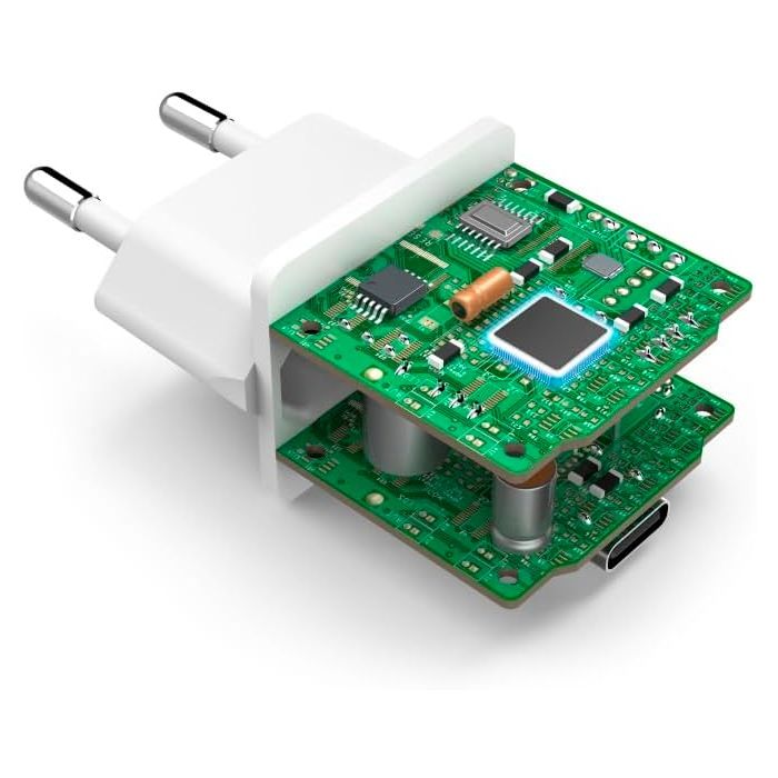 Hama Fast Charger, USB-C, Super-Mini Charger, PD, 20 W, white (201980)