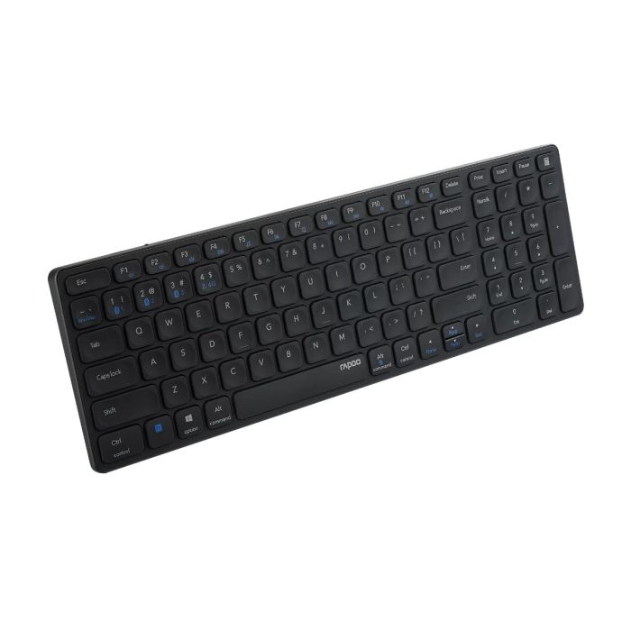 Hama Rapoo "E9700M" Multi-mode Wireless Keyboard,dark grey 14515 (220341)
