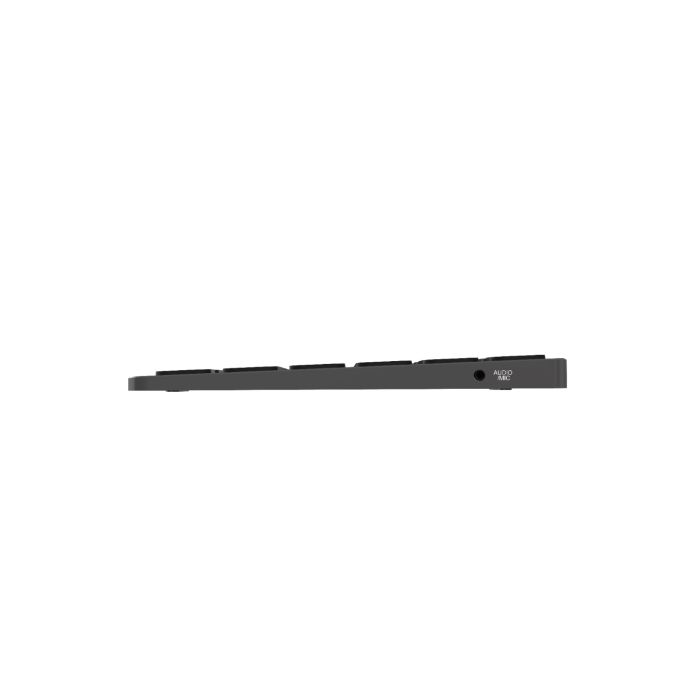 Hama Rapoo Ultraslim Keyboard “UCK-6001“ with 8 in 1 USB-C Multiport Hub, 12360 (221223)