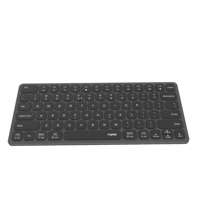Hama Rapoo Ultraslim Keyboard “UCK-6001“ with 8 in 1 USB-C Multiport Hub, 12360 (221223)