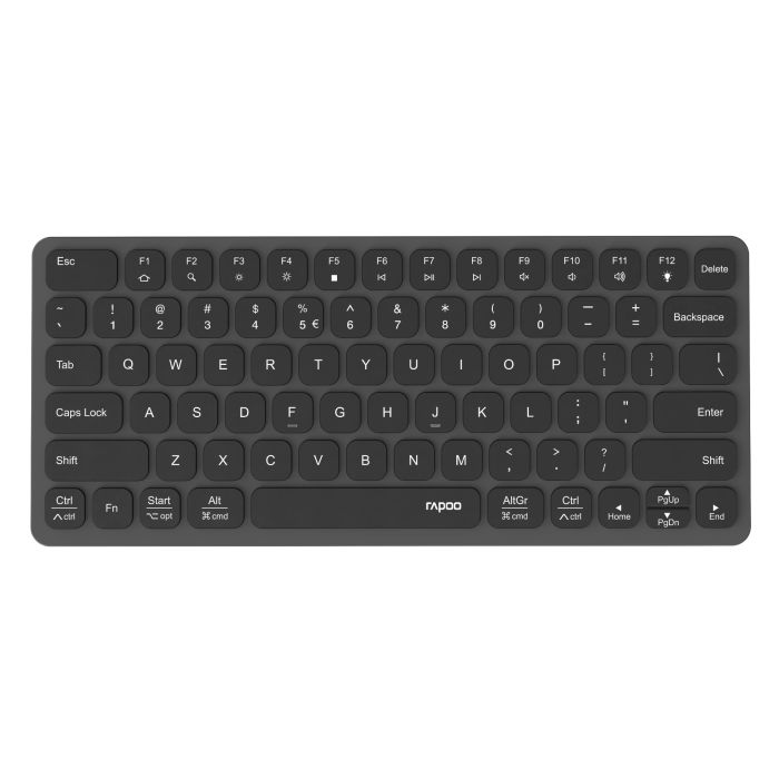 Hama Rapoo Ultraslim Keyboard “UCK-6001“ with 8 in 1 USB-C Multiport Hub, 12360 (221223)