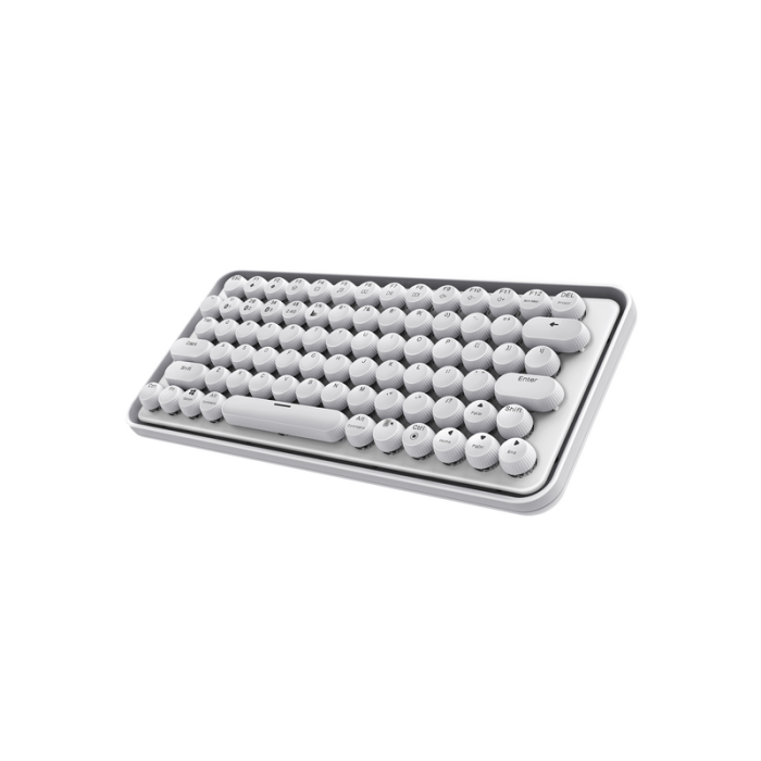 Hama Rapoo Multi-Mode Keyboard, QWERTY US, White (217400)