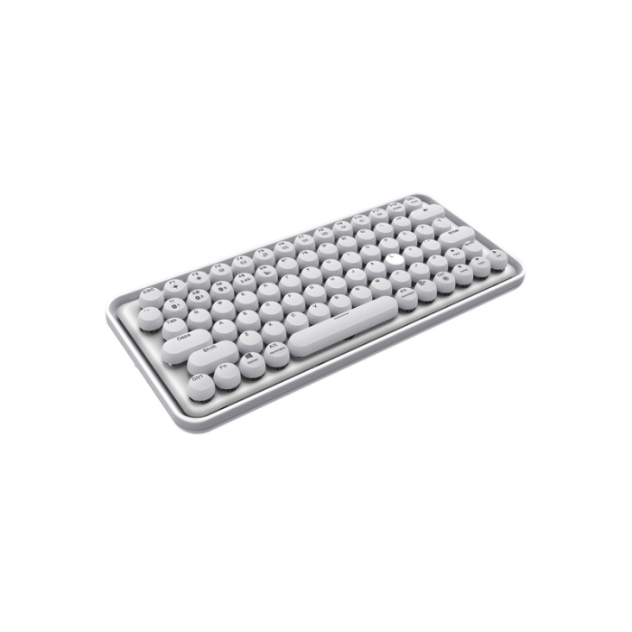 Hama Rapoo Multi-Mode Keyboard, QWERTY US, White (217400)