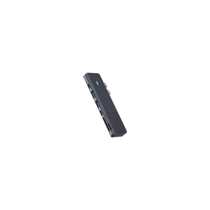 Hama Rapoo "UCM-2003" USB-C Multiport Adapter, 7-in-2, grey(217690)