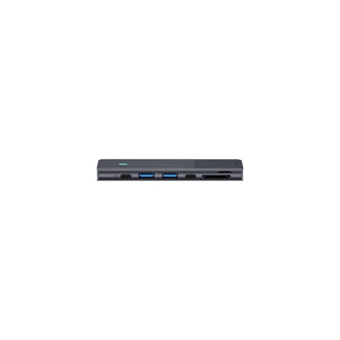 Hama Rapoo "UCM-2003" USB-C Multiport Adapter, 7-in-2, grey(217690)