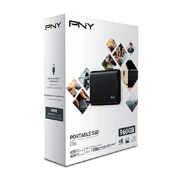 PNY SSD 960GB DARK GREY/PSD1CS1050-960-FFS