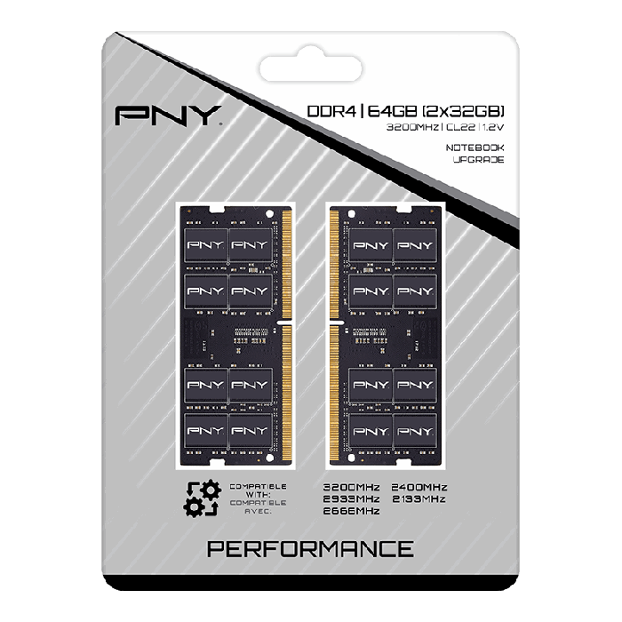 PNY 1 x 16GB DDR4 3200MHz Notebook/MN16GSD43200-TB