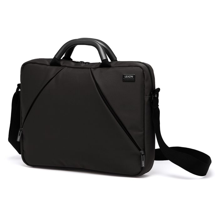 Lexon Premium+ Medium Laptop Bag Black/LN2702N
