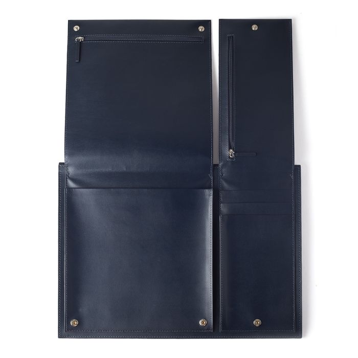 Lexon Flat 14 Laptop Brief Dark Blue/LN2503B