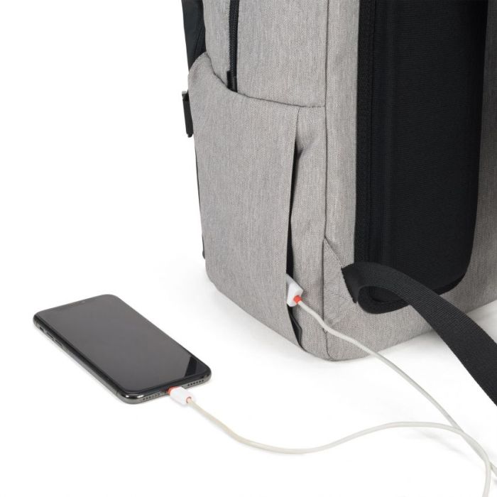 Dicota Backpack MOVE 13-15.6 light grey/D31766