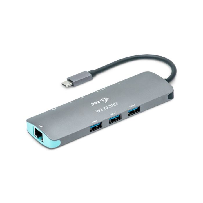 Dicota USB-C Portable 8/1 Docking Station/D31954