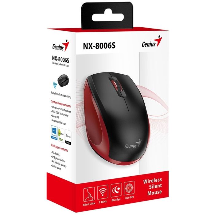 Genius NX-8006S Red (31030024401)