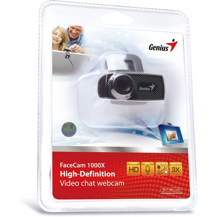 Genius FaceCam 1000X V2, HD 720P (32200003400)