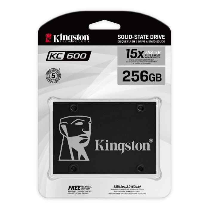 Kingston KC600 256GB SSD/K8SKC600256G