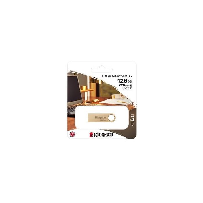 Kingston 128GB DataTraveler SE9 G3 USB Flash Drive (DTSE9G3/128GB)