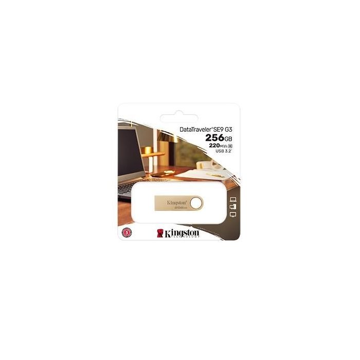Kingston 256GB DataTraveler SE9 G3 USB Flash Drive (DTSE9G3/256GB)