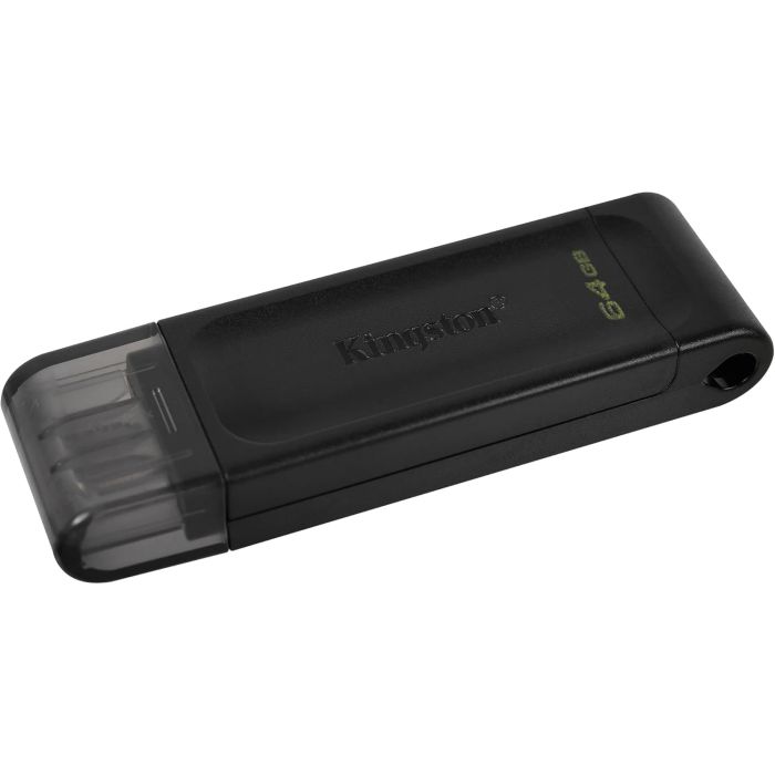 Kingston 64GB USB-C 3.2 Gen 1 DataTraveler 70 Type-C (DT70/64GB)