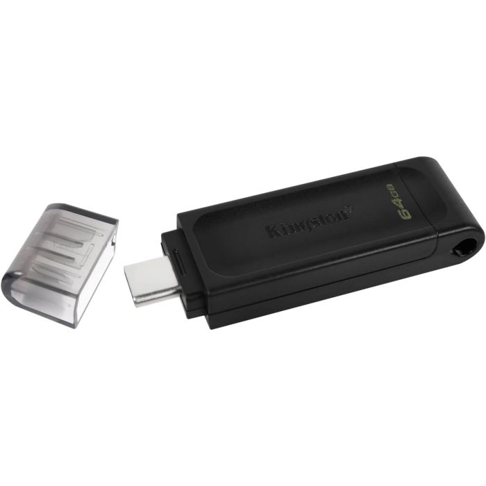 Kingston 64GB USB-C 3.2 Gen 1 DataTraveler 70 Type-C (DT70/64GB)