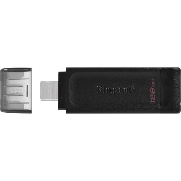 Kingston 128GB USB-C 3.2 Gen 1 DataTraveler 70 Type-C (DT70/128GB)