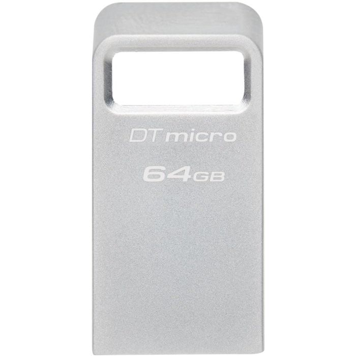 Kingston 64GB DataTraveler Micro 200MB/s Read, Metal USB 3.2 Gen 1 (DTMC3G2/64GB)