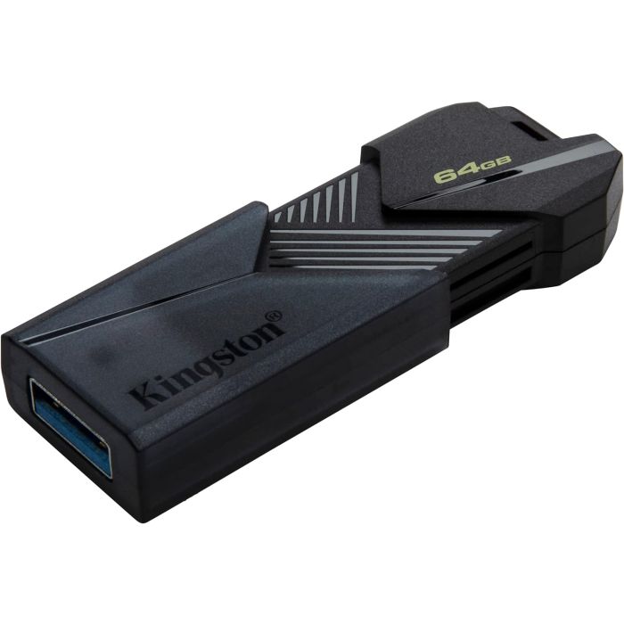 Kingston 64GB Portable USB 3.2 Gen 1 DataTraveler Exodia Onyx (DTXON/64GB)