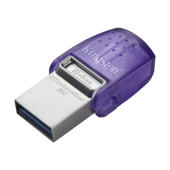 Kingston DataTraveler microDuo USB Type-C and Type-A Flash Drive 64Gb (DTDUO3CG3/64GB)