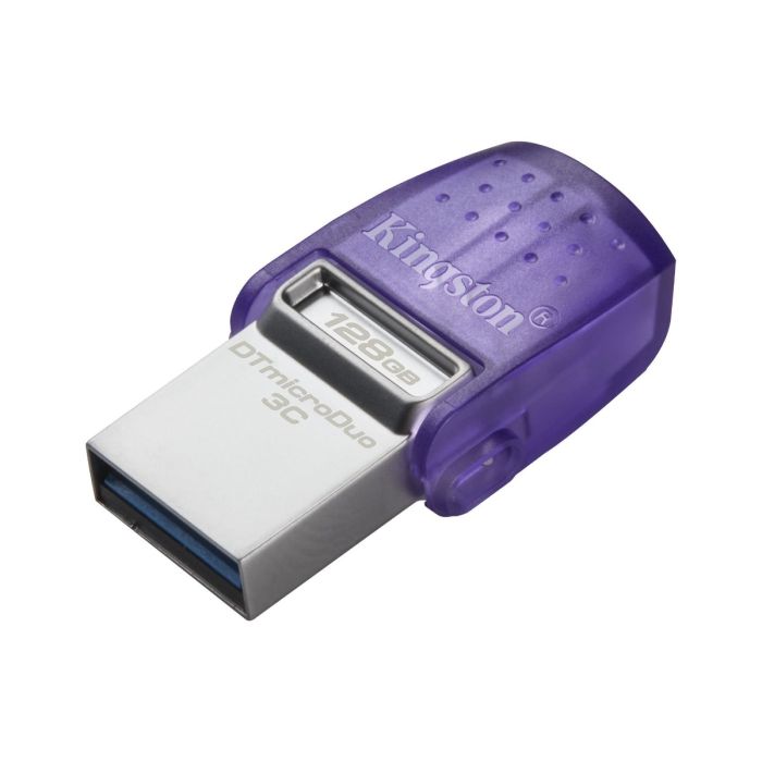 Kingston DataTraveler microDuo USB Type-C and Type-A Flash Drive 128Gb (DTDUO3CG3/128G)