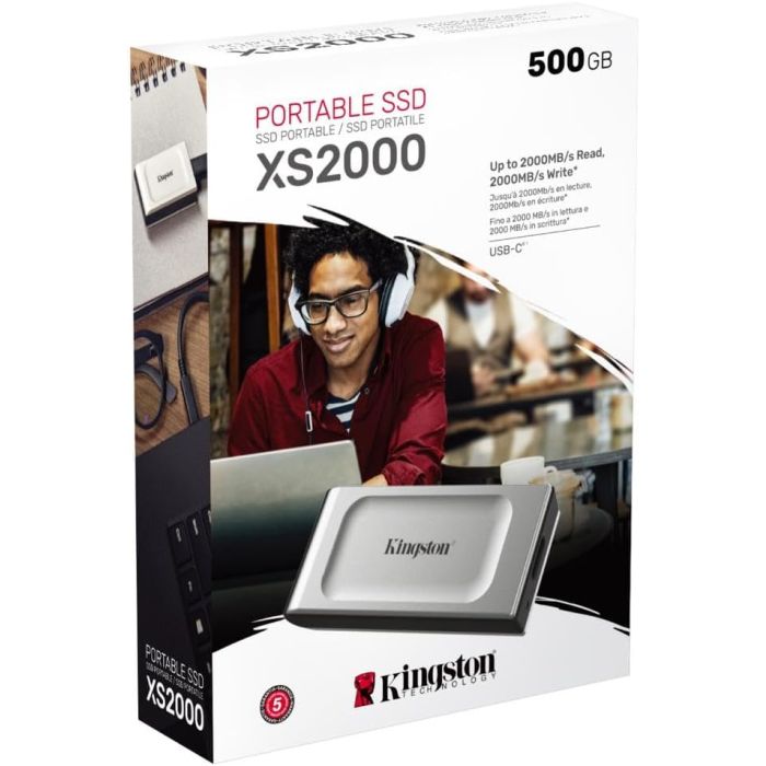 Kingston Portable SSD 500GB (SXS2000/500GA)