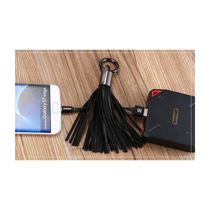 Remax Tassels Ring Cable for Micro Black (21331)