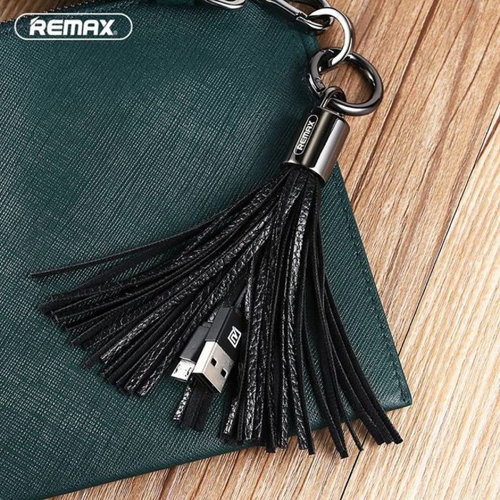 Remax Tassels Ring Cable for Micro Black (21331)